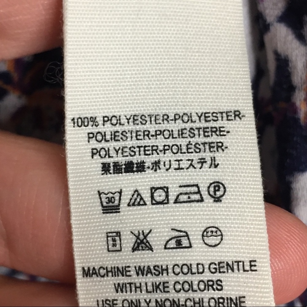 Free People Mixed Floral Patchwork Blouse XS - Picture 4 of 8